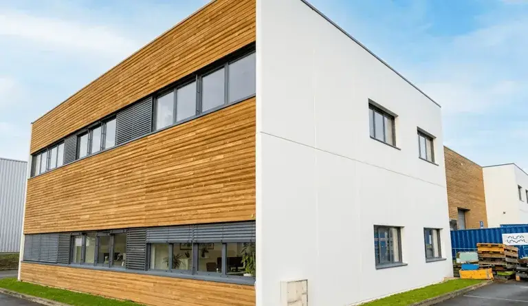 Chantier d'isolation thermique par l'extérieur